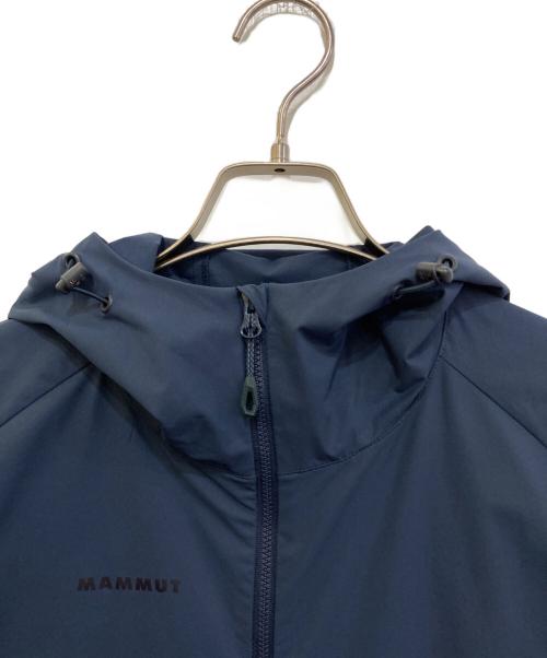 MAMMUT（マムート）MAMMUT (マムート) グラナイト ソフトシェル フーデッド ジャケット　1011-00331 ネイビー サイズ:Lの古着・服飾アイテム
