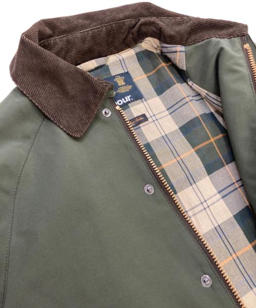 Barbour（バブアー）Barbour (バブアー) バーレー ジップアップジャケット カーキ サイズ:36の古着・服飾アイテム