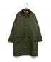 Barbour（バブアー）の古着「バーレー ジップアップジャケット」｜カーキ