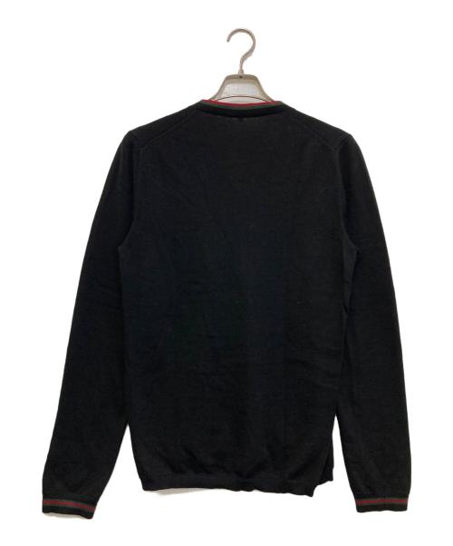 GUCCI（グッチ）GUCCI (グッチ) ニット　243657 Z7544 ブラック サイズ:Mの古着・服飾アイテム