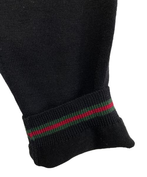 GUCCI（グッチ）GUCCI (グッチ) ニット　243657 Z7544 ブラック サイズ:Mの古着・服飾アイテム