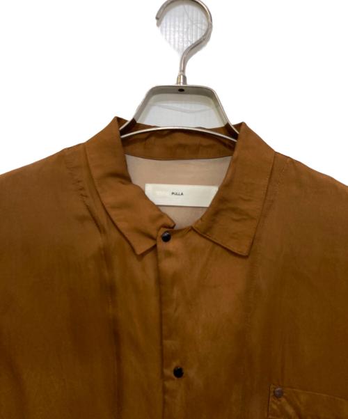 TOGA PULLA（トーガ プルラ）TOGA PULLA (トーガ プルラ) シャツ ブラウン サイズ:36の古着・服飾アイテム