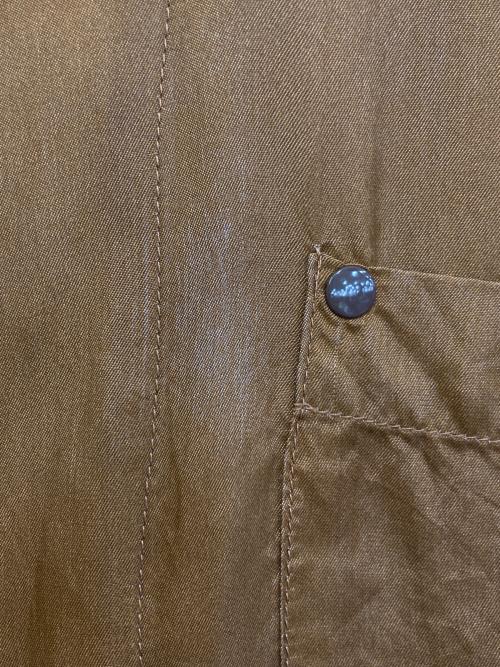 TOGA PULLA（トーガ プルラ）TOGA PULLA (トーガ プルラ) シャツ ブラウン サイズ:36の古着・服飾アイテム