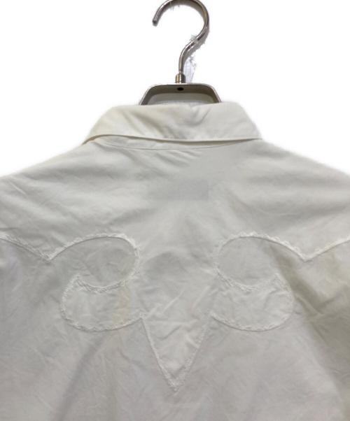 TOGA VIRILIS（トーガ ビリリース）TOGA VIRILIS (トーガ ビリリース) ウエスタンシャツ ホワイト サイズ:不明(実寸をご参考下さい)の古着・服飾アイテム