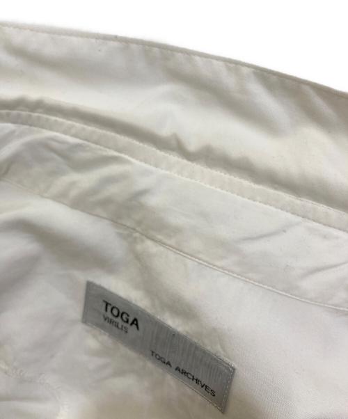 TOGA VIRILIS（トーガ ビリリース）TOGA VIRILIS (トーガ ビリリース) ウエスタンシャツ ホワイト サイズ:不明(実寸をご参考下さい)の古着・服飾アイテム