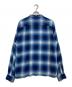 MINEDENIM (マインデニム) R.Flannel Ombre Open Collar SH ネイビー サイズ:2：45000円