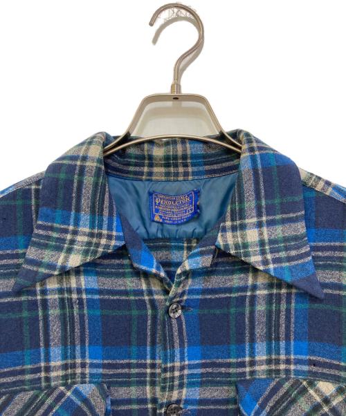 PENDLETON（ペンドルトン）PENDLETON (ペンドルトン) ボートシャツ ネイビー サイズ:Lの古着・服飾アイテム