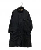 Barbourバブアー）の古着「BI LONG COAT」｜ブラック