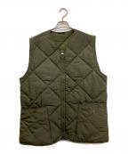 Barbourバブアー）の古着「FIELD QUILTED GILET　242MGI0255」｜カーキ