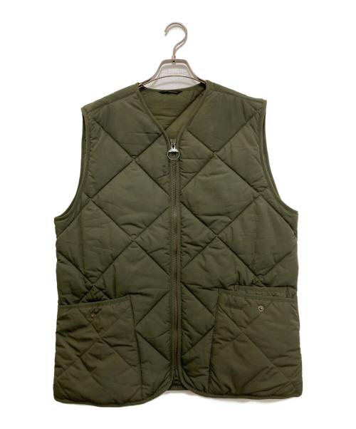 Barbour（バブアー）Barbour (バブアー) FIELD QUILTED GILET　242MGI0255 カーキ サイズ:Lの古着・服飾アイテム