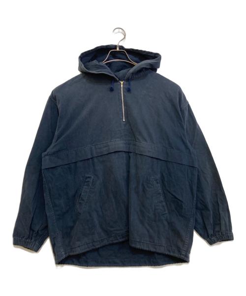 GOODENOUGH（グットイナフ）GOODENOUGH (グットイナフ) 90`s ハーフジッププルオーバー ネイビー サイズ:Lの古着・服飾アイテム