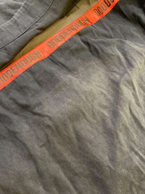 GOODENOUGH（グットイナフ）GOODENOUGH (グットイナフ) 90`s ハーフジッププルオーバー ネイビー サイズ:Lの古着・服飾アイテム