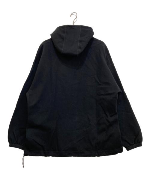 SASQUATCHfabrix.（サスクワッチファブリックス）SASQUATCHfabrix. (サスクワッチファブリックス) BIG HOODIE　19AW-CSP-004 ブラック サイズ:Largeの古着・服飾アイテム
