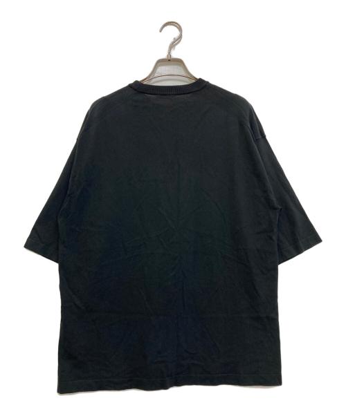 AURALEE（オーラリー）AURALEE (オーラリー) SUPER HARD TWIST HIGH GAUGE KNIT TEE　A20ST03HT ブラック サイズ:3の古着・服飾アイテム