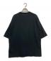 AURALEE (オーラリー) SUPER HARD TWIST HIGH GAUGE KNIT TEE　A20ST03HT ブラック サイズ:3：8000円