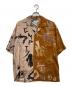 DOMREBEL（ドムレーベル）の古着「DUPLEX SHIRT」｜ブラウン