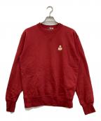 ）の古着「フロッキーロゴスウェット　IH020057033H」｜レッド