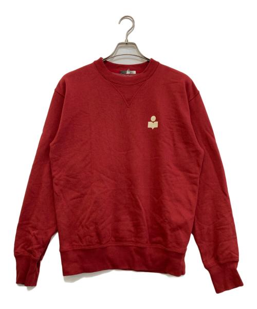 ISABEL MARANT（イザベルマラン）ISABEL MARANT (イザベルマラン) フロッキーロゴスウェット　IH020057033H レッド サイズ:Mの古着・服飾アイテム