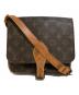 LOUIS VUITTON（ルイ ヴィトン）の古着「モノグラム カルトシエールMM　M51253」｜ブラウン