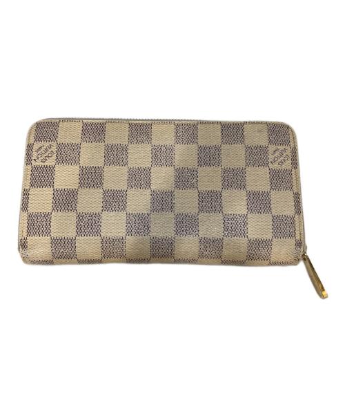LOUIS VUITTON（ルイ ヴィトン）LOUIS VUITTON (ルイ ヴィトン) ダミエアズール ジッピーウォレット アイボリーの古着・服飾アイテム