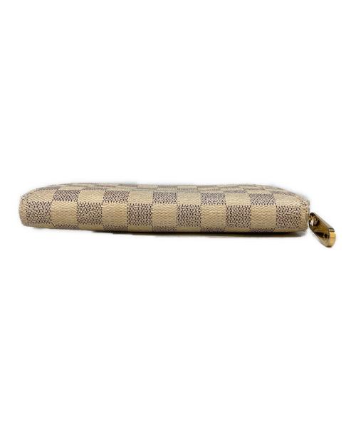 LOUIS VUITTON（ルイ ヴィトン）LOUIS VUITTON (ルイ ヴィトン) ダミエアズール ジッピーウォレット アイボリーの古着・服飾アイテム