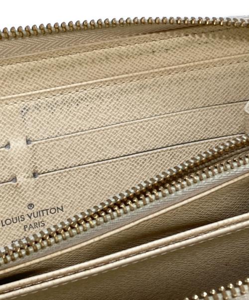 LOUIS VUITTON（ルイ ヴィトン）LOUIS VUITTON (ルイ ヴィトン) ダミエアズール ジッピーウォレット アイボリーの古着・服飾アイテム