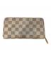 LOUIS VUITTON (ルイ ヴィトン) ダミエアズール ジッピーウォレット アイボリー：18000円