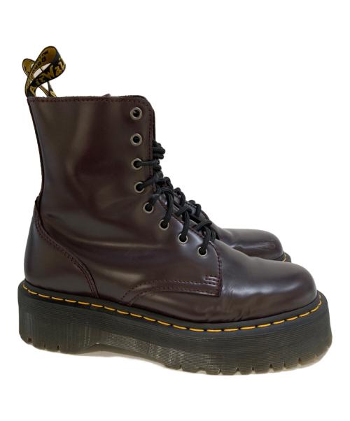 Dr.Martens（ドクターマーチン）Dr.Martens (ドクターマーチン) JADON 8ホールブーツ バーガンディー サイズ:UK８の古着・服飾アイテム
