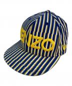 KENZO×New Eraケンゾー×ニューエラ）の古着「キャップ」｜イエロー×ブルー
