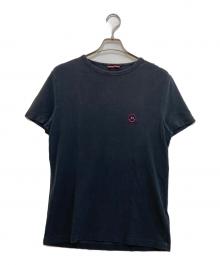 MONCLER（モンクレール）の古着「スマイルワッペンTシャツ　C10918019000」｜ネイビー