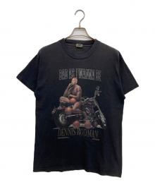 Murina（ムリナ）の古着「90`sプリントTシャツ」｜ブラック