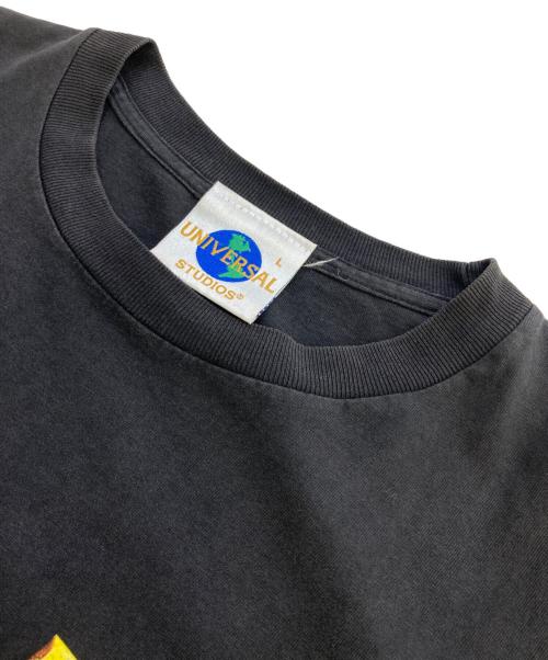 UNIVERSAL STUDIOS（ユニバーサルスタジオ）UNIVERSAL STUDIOS (ユニバーサルスタジオ) ムービーTシャツ ブラック サイズ:Lの古着・服飾アイテム
