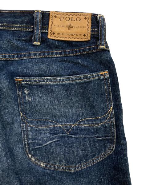 POLO RALPH LAUREN（ポロ・ラルフローレン）POLO RALPH LAUREN (ポロ・ラルフローレン) デニムパンツ インディゴ サイズ:31/32の古着・服飾アイテム