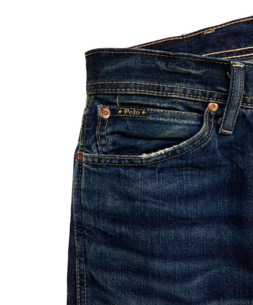 POLO RALPH LAUREN（ポロ・ラルフローレン）POLO RALPH LAUREN (ポロ・ラルフローレン) デニムパンツ インディゴ サイズ:31/32の古着・服飾アイテム