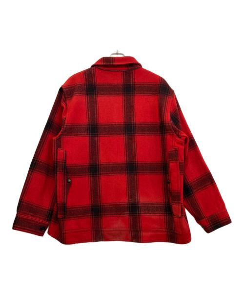 FILSON（フィルソン）FILSON (フィルソン) ウールマッキーノクルーザージャケット レッド サイズ:不明(実寸をご参考下さい)の古着・服飾アイテム