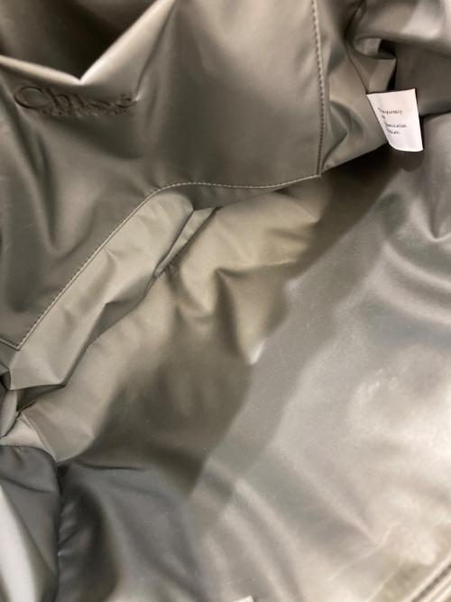 Chloe（クロエ）Chloe (クロエ) WOODY ミディアム トートバッグ　CHC23WS383L41066 グレーの古着・服飾アイテム