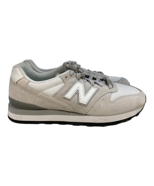 NEW BALANCE（ニューバランス）NEW BALANCE (ニューバランス) ローカットスニーカー　W9969JC ホワイト×グレー サイズ:24.5の古着・服飾アイテム