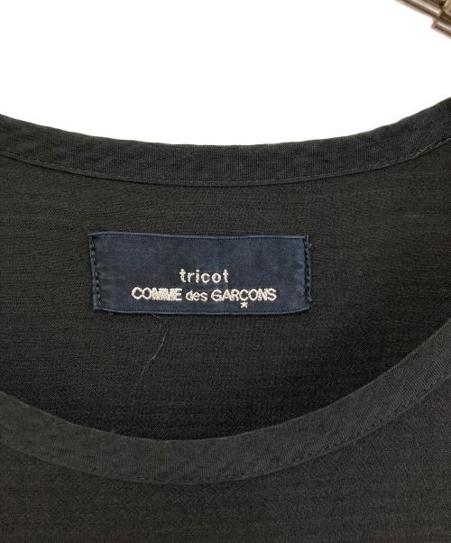 tricot COMME des GARCONS（トリココムデギャルソン）tricot COMME des GARCONS (トリココムデギャルソン) ワンピース ブラック サイズ:実寸参照の古着・服飾アイテム