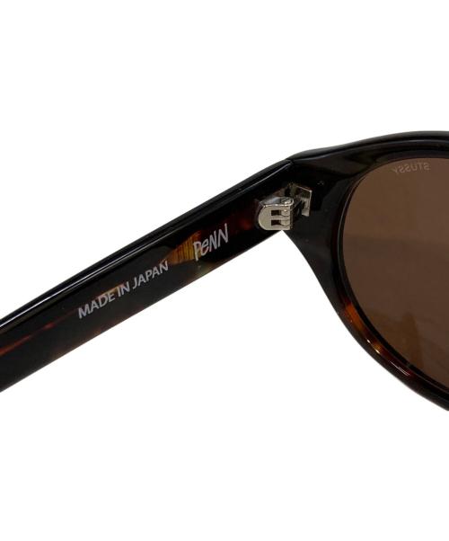 stussy（ステューシー）stussy (ステューシー) penn sunglasses ブラウンの古着・服飾アイテム