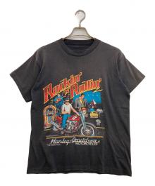 HARLEY-DAVIDSON（ハーレーダビッドソン）の古着「プリントTシャツ」｜ブラック