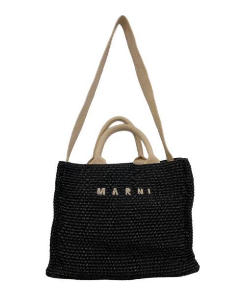 MARNI（マルニ）MARNI (マルニ) イーストウエストトートバッグ　SHMP0077U0 ブラックの古着・服飾アイテム