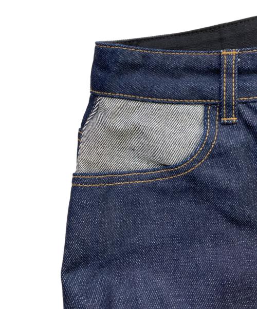 WE11DONE（ウェルダン）WE11DONE (ウェルダン) INDIGO BLUE OVER FIT DENIM PANTS インディゴ サイズ:Mの古着・服飾アイテム