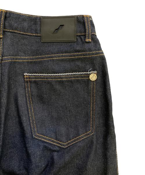 WE11DONE（ウェルダン）WE11DONE (ウェルダン) INDIGO BLUE OVER FIT DENIM PANTS インディゴ サイズ:Mの古着・服飾アイテム