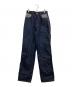 WE11DONE（ウェルダン）の古着「INDIGO BLUE OVER FIT DENIM PANTS」｜インディゴ