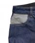 中古・古着 WE11DONE (ウェルダン) INDIGO BLUE OVER FIT DENIM PANTS インディゴ サイズ:M：14000円