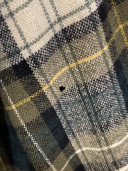 PENDLETON（ペンドルトン）PENDLETON (ペンドルトン) ウールシャツ アイボリー×カーキ サイズ:Ｌの古着・服飾アイテム