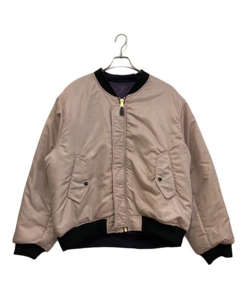 F.M.C.D（エフ エム シー ディー）F.M.C.D (エフ エム シー ディー) ボンバージャケット パープル×ピンク サイズ:Mの古着・服飾アイテム