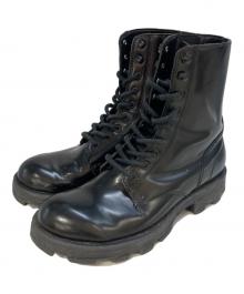 DIESEL（ディーゼル）の古着「レースアップブーツ　Y02994」｜ブラック