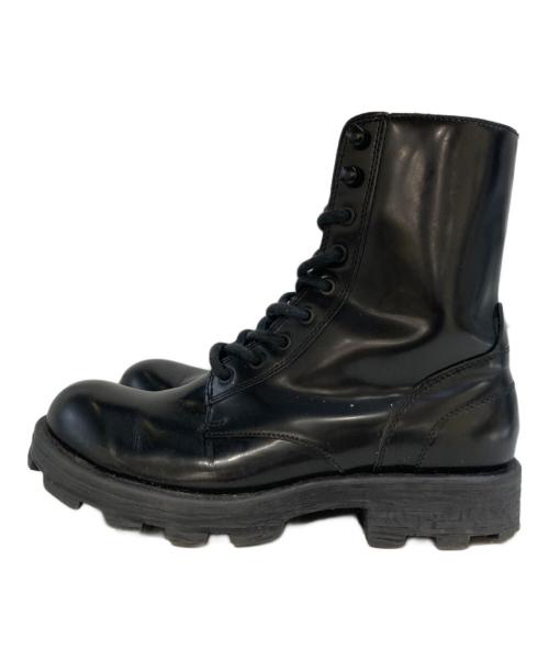 DIESEL（ディーゼル）DIESEL (ディーゼル) レースアップブーツ　Y02994 ブラック サイズ:27の古着・服飾アイテム