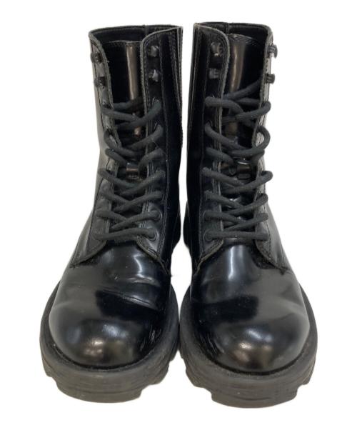 DIESEL（ディーゼル）DIESEL (ディーゼル) レースアップブーツ　Y02994 ブラック サイズ:27の古着・服飾アイテム